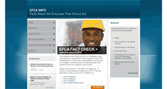 Desktop Screenshot of efca-info.org