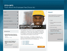 Tablet Screenshot of efca-info.org